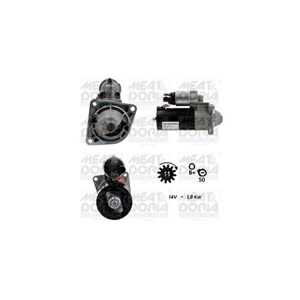 Startmotor 12V Meat & doria 5010941G MEAT & DORIA