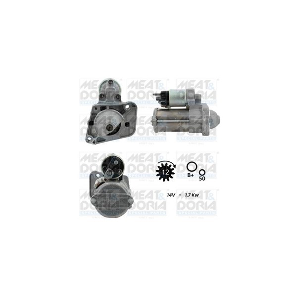 Startmotor 12V Meat & doria 5010944G MEAT & DORIA
