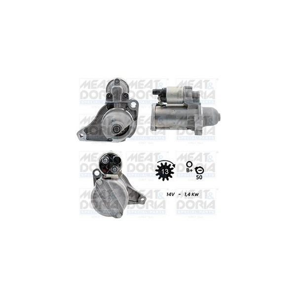 Startmotor 12V Meat & doria 5010947G MEAT & DORIA