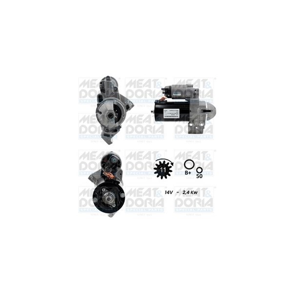 Startmotor 12V Meat & doria 5010950G MEAT & DORIA