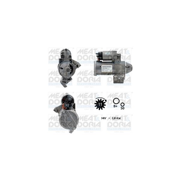 Startmotor 12V Meat & doria 5010951G MEAT & DORIA