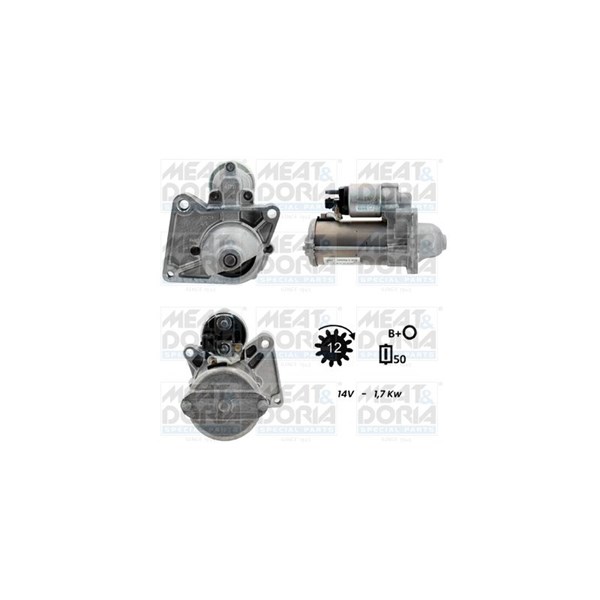 Startmotor 12V Meat & doria 5010954G MEAT & DORIA
