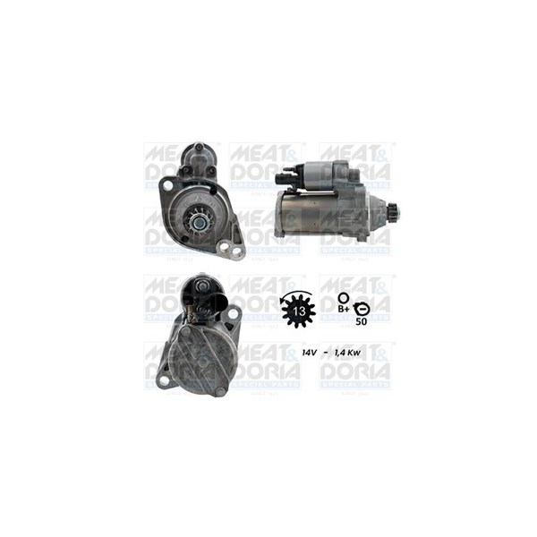 Startmotor 12V Meat & doria 5010958G MEAT & DORIA