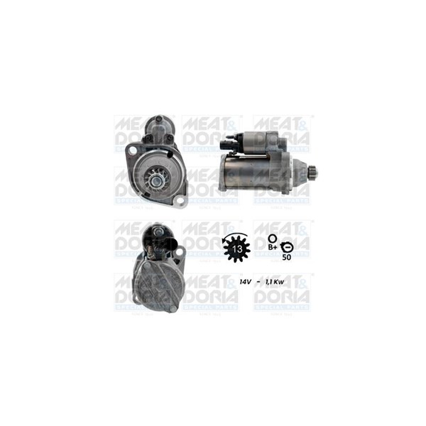 Startmotor 12V Meat & doria 5010959G MEAT & DORIA