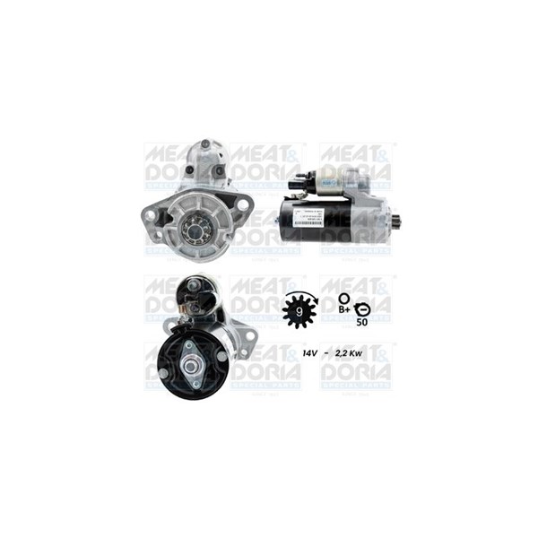 Startmotor 12V Meat & doria 5010963G MEAT & DORIA