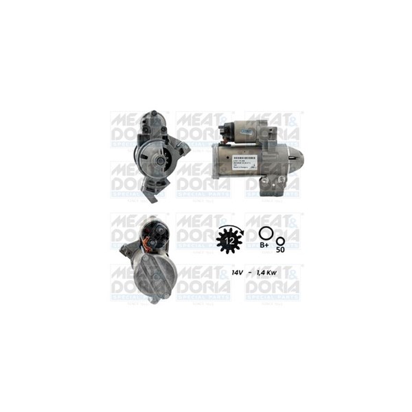 Startmotor 12V Meat & doria 5010964G MEAT & DORIA