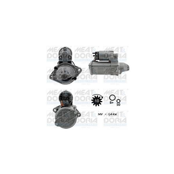 Startmotor 12V Meat & doria 5010966G MEAT & DORIA