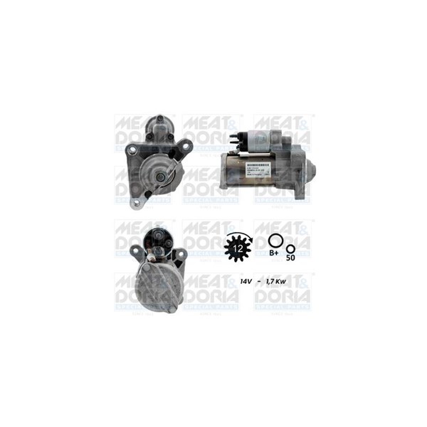 Startmotor 12V Meat & doria 5010968G MEAT & DORIA