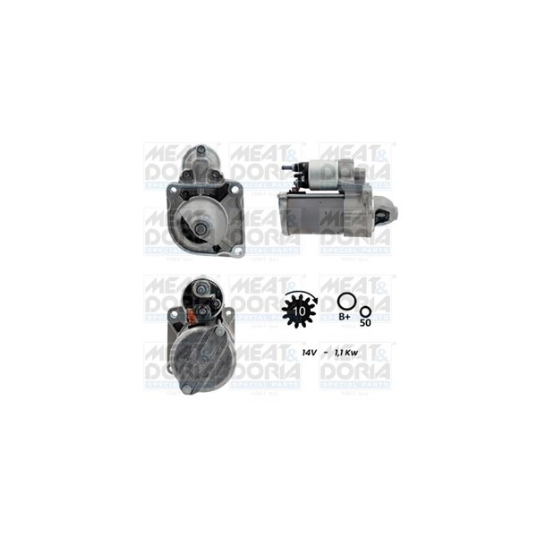 Startmotor 12V Meat & doria 5010969G MEAT & DORIA
