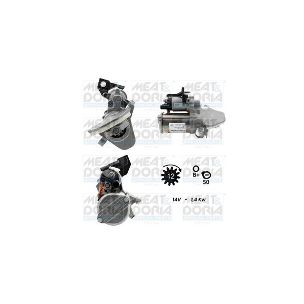 Startmotor 12V Meat & doria 5010975G MEAT & DORIA