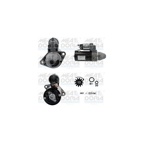 Startmotor 12V Meat & doria 5010977G MEAT & DORIA