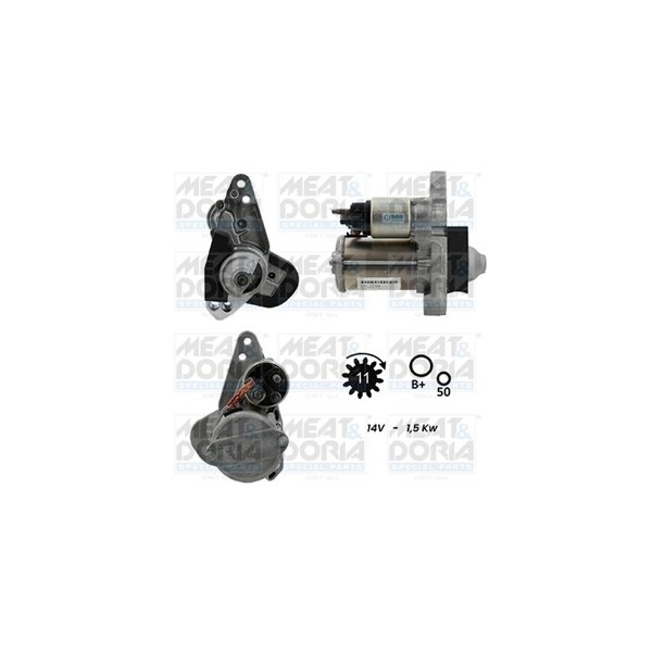 Startmotor 12V Meat & doria 5010978G MEAT & DORIA