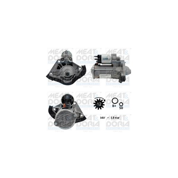 Startmotor 12V Meat & doria 5010980G MEAT & DORIA