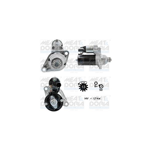 Startmotor 12V Meat & doria 5010984G MEAT & DORIA