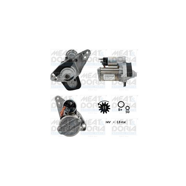 Startmotor 12V Meat & doria 5010989G MEAT & DORIA
