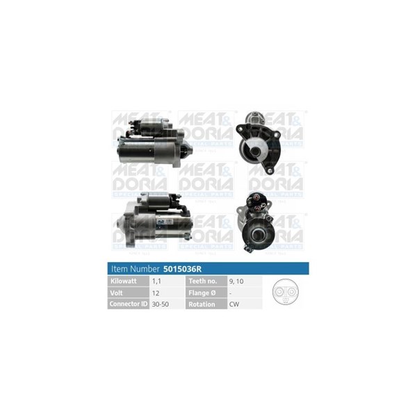 Startmotor 12V Meat & doria 5015036R MEAT & DORIA