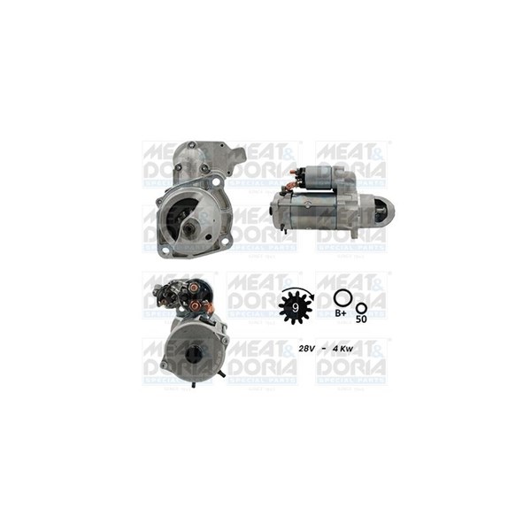 Startmotor 24V Meat & doria 5110006G MEAT & DORIA