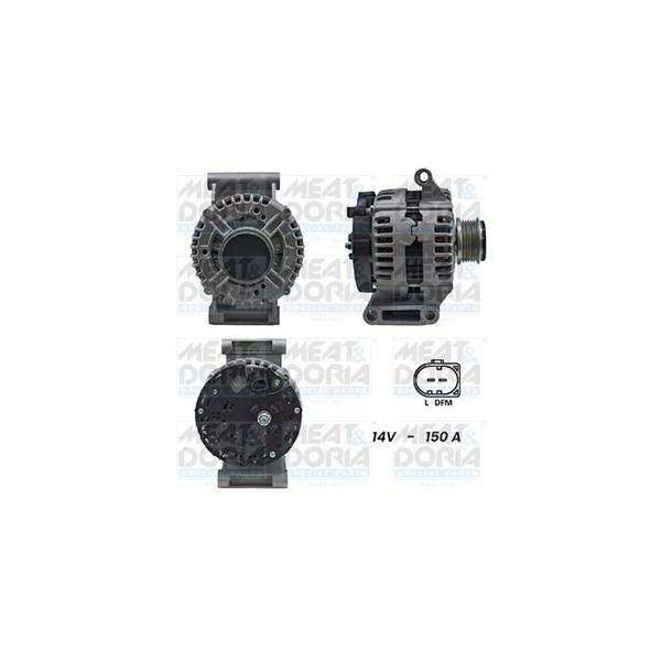 Generator 12V 150A Meat & doria 5510062G MEAT & DORIA