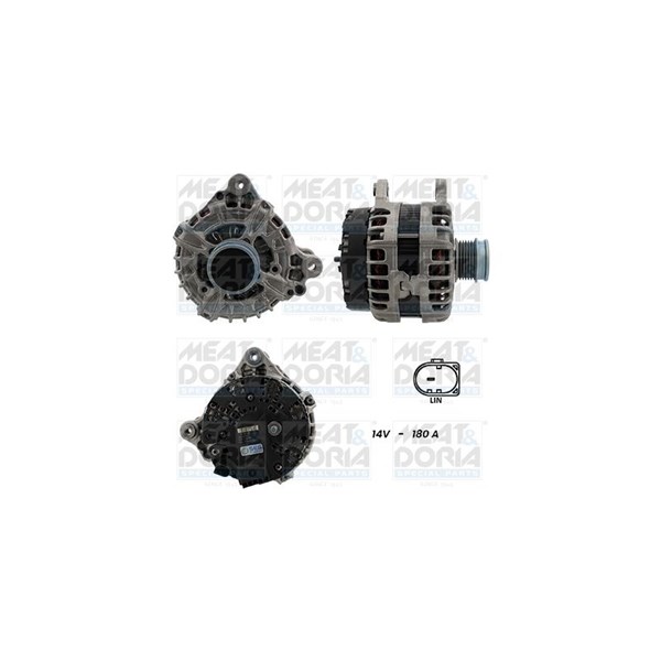 Generator 12V 180A Meat & doria 55101336G MEAT & DORIA