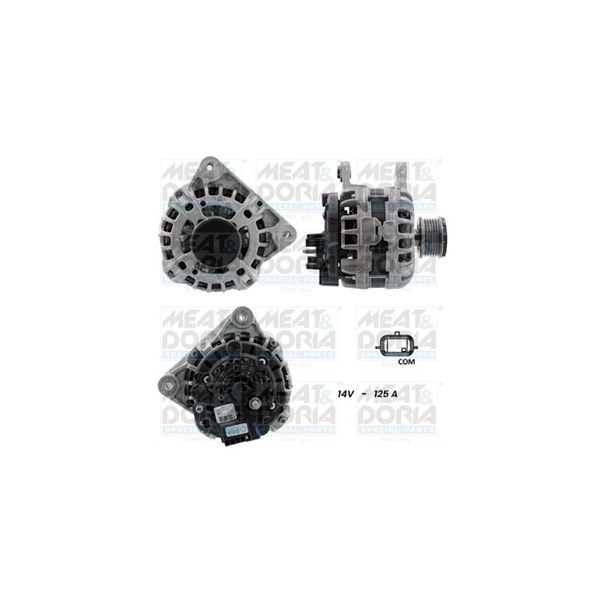 Generator 12V 125A Meat & doria 55101342G MEAT & DORIA
