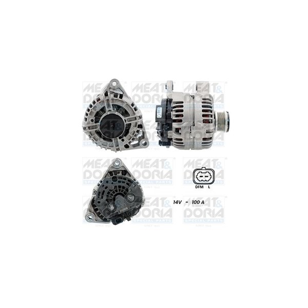 Generator 12V 100A Meat & doria 55101360G MEAT & DORIA