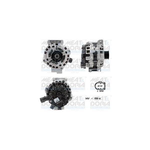 Generator 12V 150A Meat & doria 55101365G MEAT & DORIA