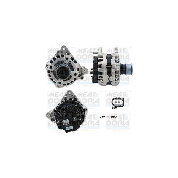 Generator 12V 110A Meat & doria 55101366G MEAT & DORIA