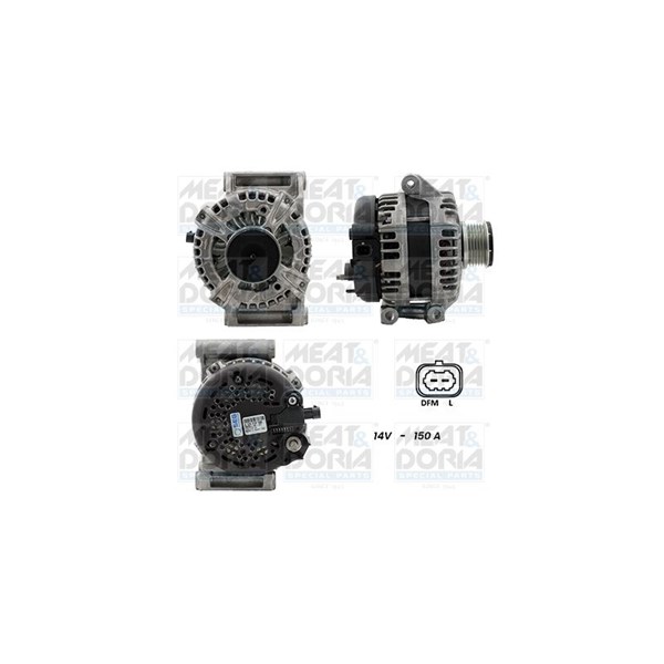 Generator 12V 150A Meat & doria 55101367G MEAT & DORIA Generator 12V 150A Meat & doria 55101367G MEAT & DORIA