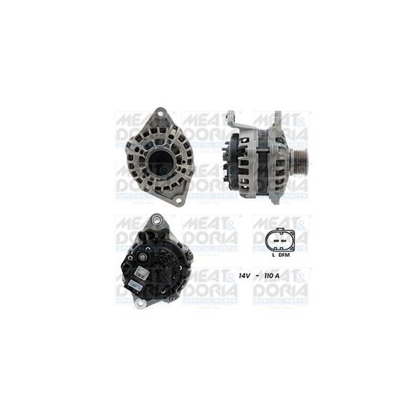 Generator 12V 110A Meat & doria 55101371G MEAT & DORIA