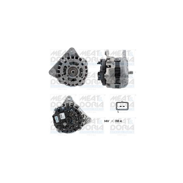 Generator 12V 110A Meat & doria 55101374G MEAT & DORIA