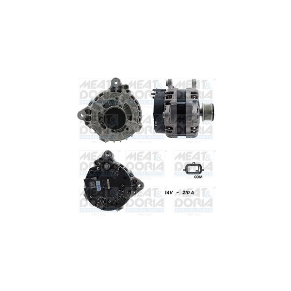 Generator 12V 210A Meat & doria 55101376G MEAT & DORIA