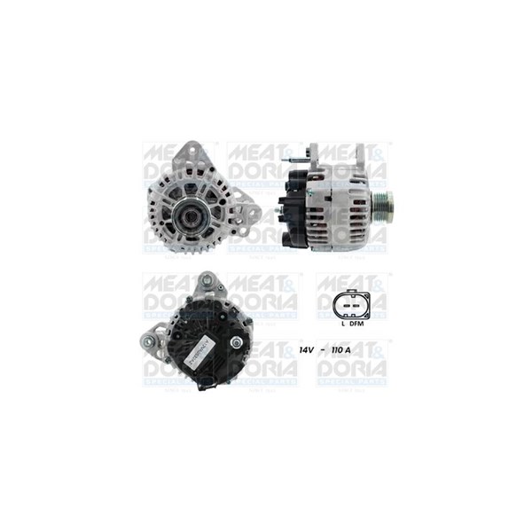 Generator 12V 110A Meat & doria 55101379G MEAT & DORIA