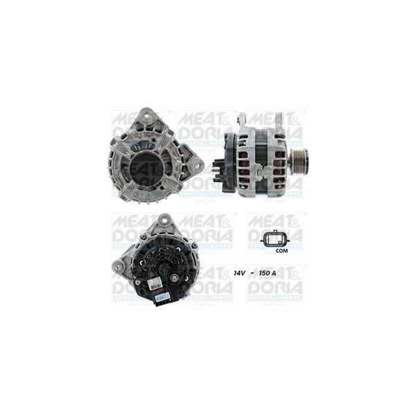 Generator 12V 150A Meat & doria 55101380G MEAT & DORIA