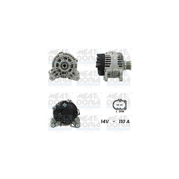 Generator 12V 110A Meat & doria 55101381G MEAT & DORIA