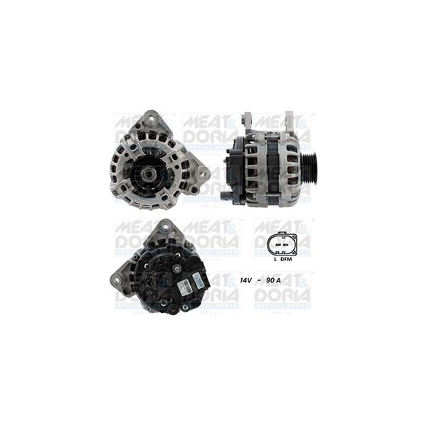 Generator 12V 90A Meat & doria 55101384G MEAT & DORIA