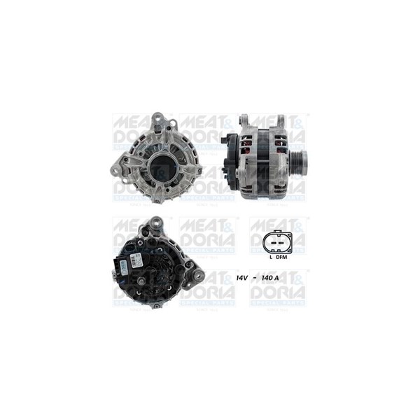 Generator 12V 140A Meat & doria 55101399G MEAT & DORIA