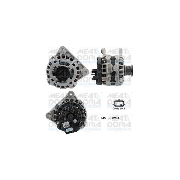 Generator 12V 125A Meat & doria 55101407G MEAT & DORIA