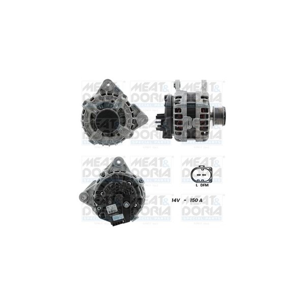 Generator 12V 150A Meat & doria 55101408G MEAT & DORIA