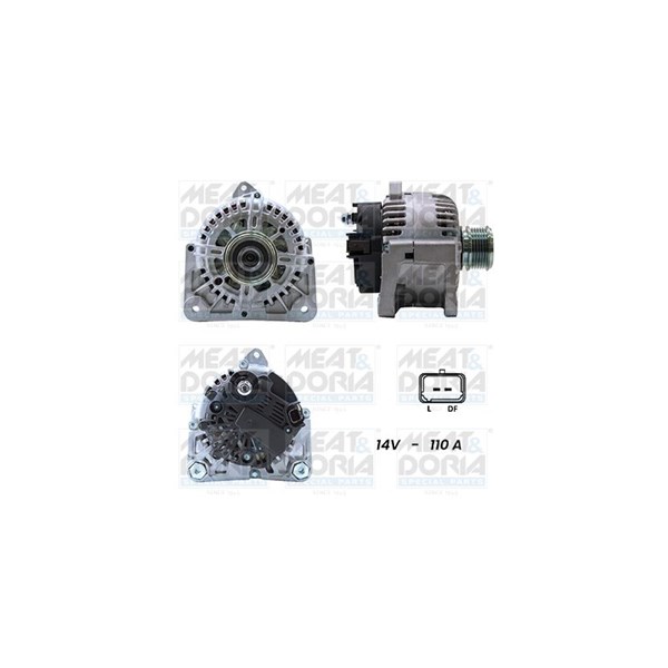 Generator 12V 110A Meat & doria 55101410G MEAT & DORIA