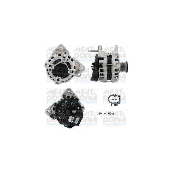 Generator 12V 140A Meat & doria 55101414G MEAT & DORIA