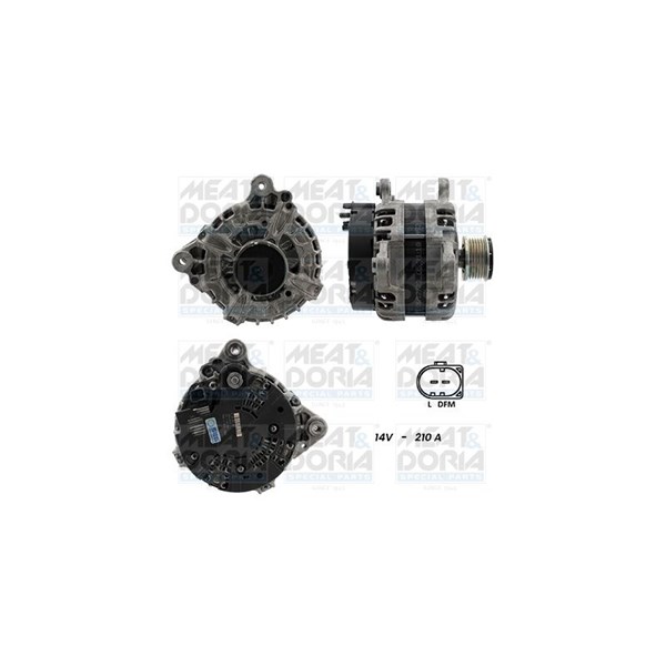 Generator 12V 210A Meat & doria 55101421G MEAT & DORIA