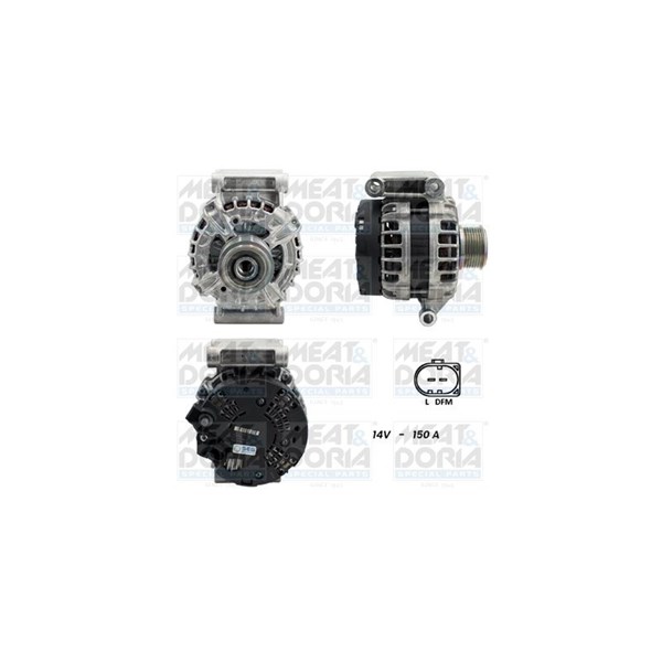 Generator 12V 150A Meat & doria 5510216G MEAT & DORIA