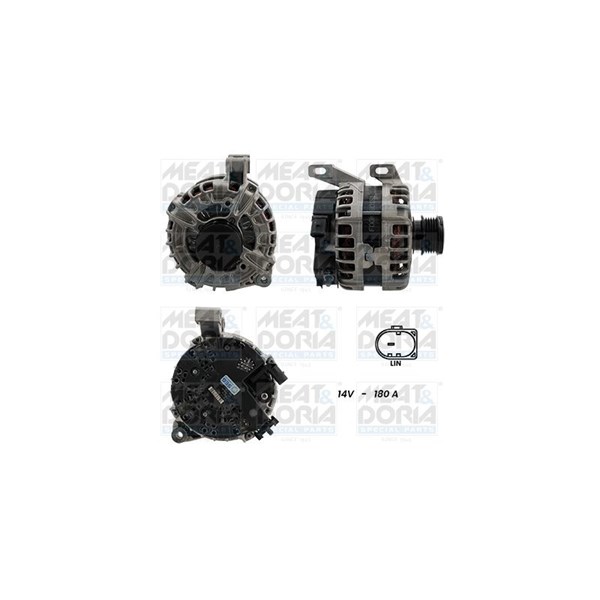 Generator 12V 180A Meat & doria 5510283G MEAT & DORIA