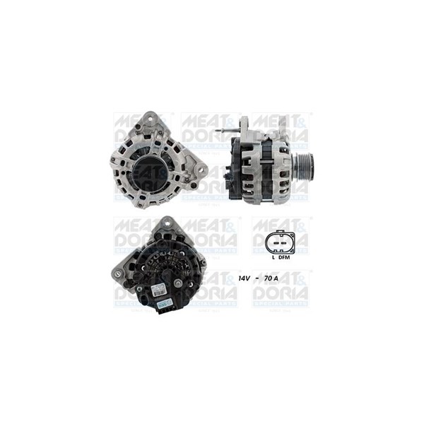Generator 12V 70A Meat & doria 5510310G MEAT & DORIA