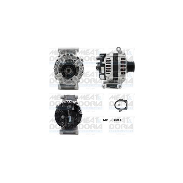 Generator 12V 150A Meat & doria 5510404G MEAT & DORIA