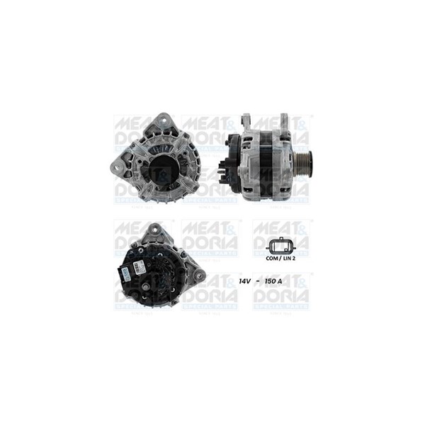 Generator 12V 150A Meat & doria 5510444G MEAT & DORIA