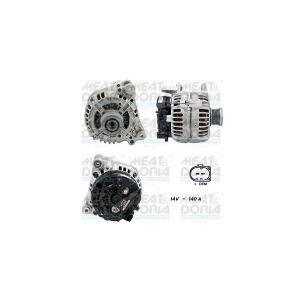 Generator 12V 140A Meat & doria 5510543G MEAT & DORIA