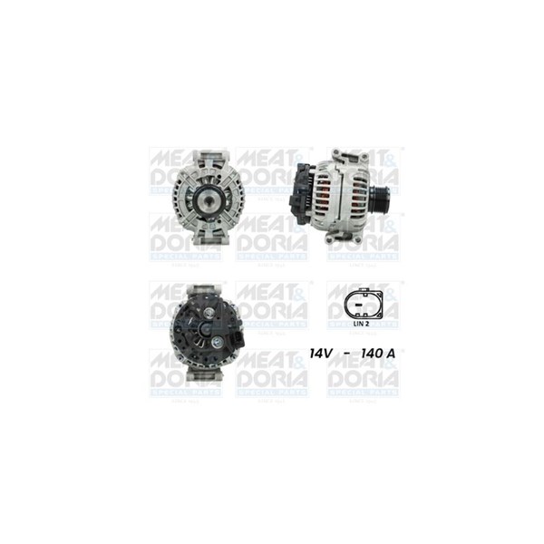 Generator 12V 140A Meat & doria 5510560G MEAT & DORIA
