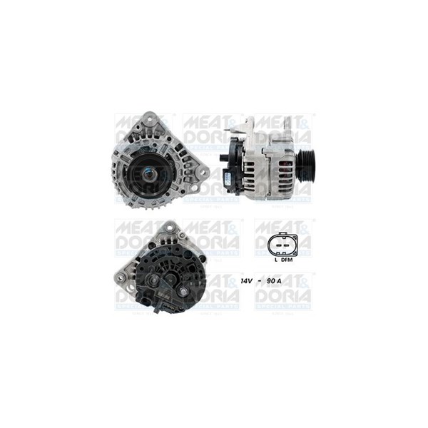 Generator 12V 90A Meat & doria 5510588G MEAT & DORIA