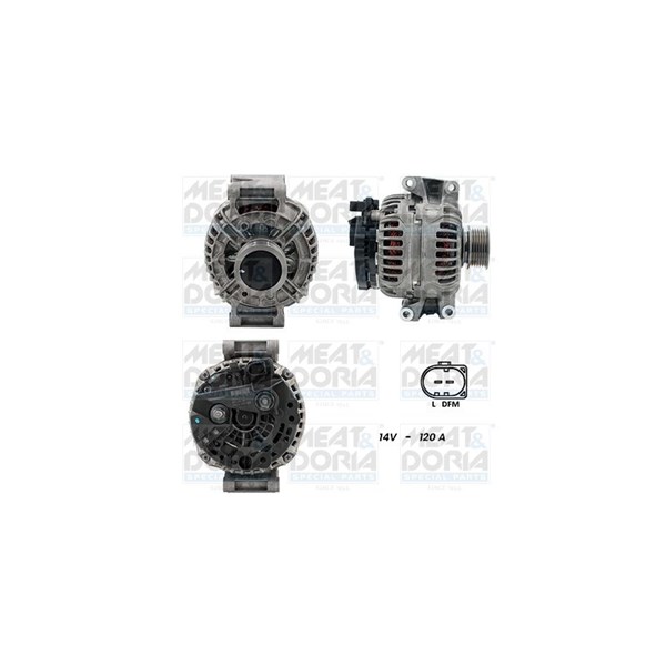 Generator 12V 120A Meat & doria 5510634G MEAT & DORIA